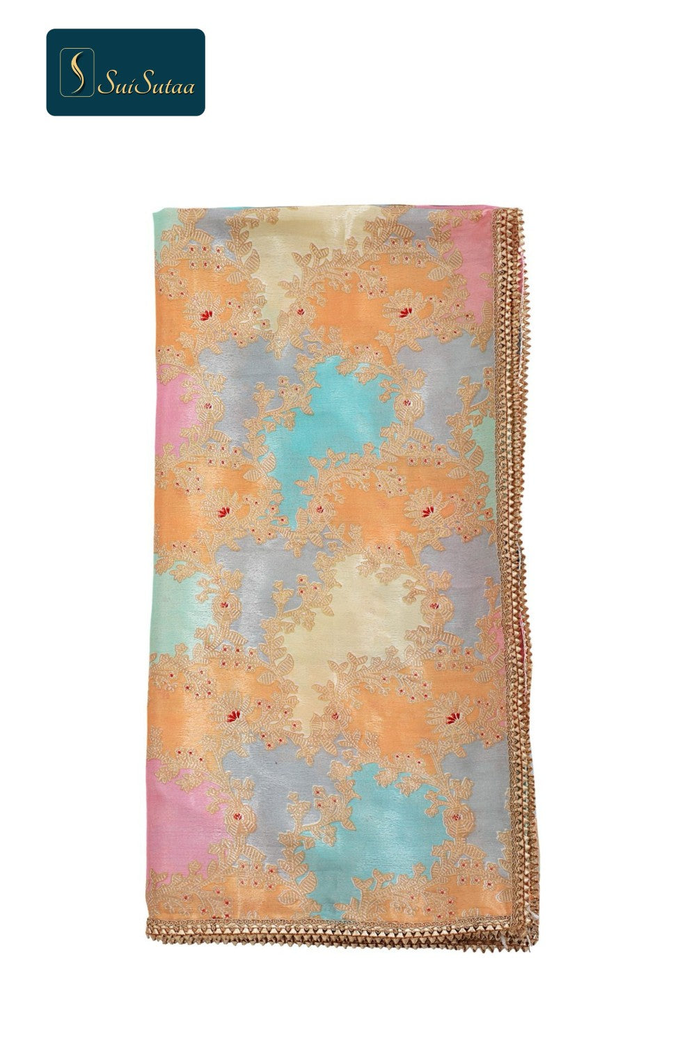 Printed Silk Dupatta