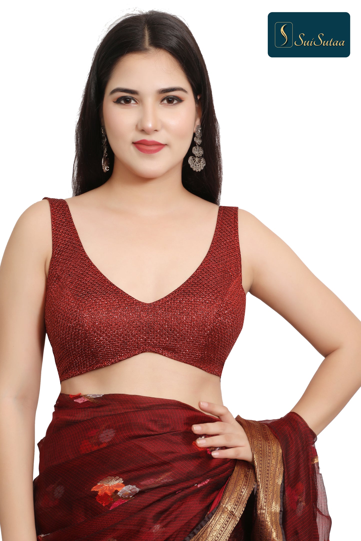 Sleeveless blouse