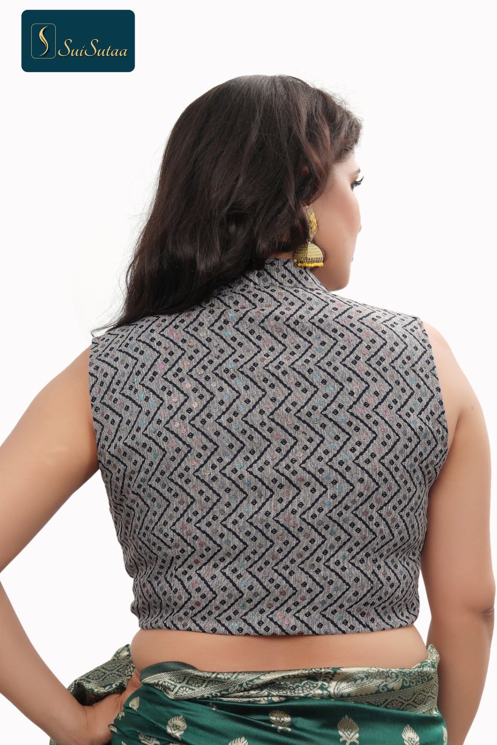 Sleeveless blouse