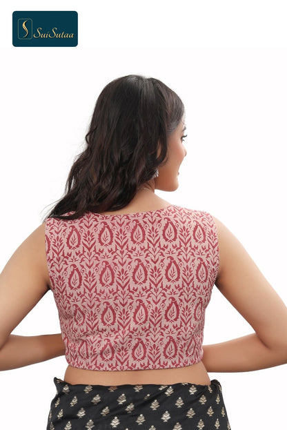 Sleeveless blouse
