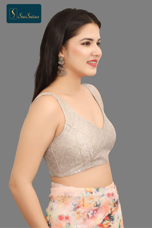 Sleeveless blouse