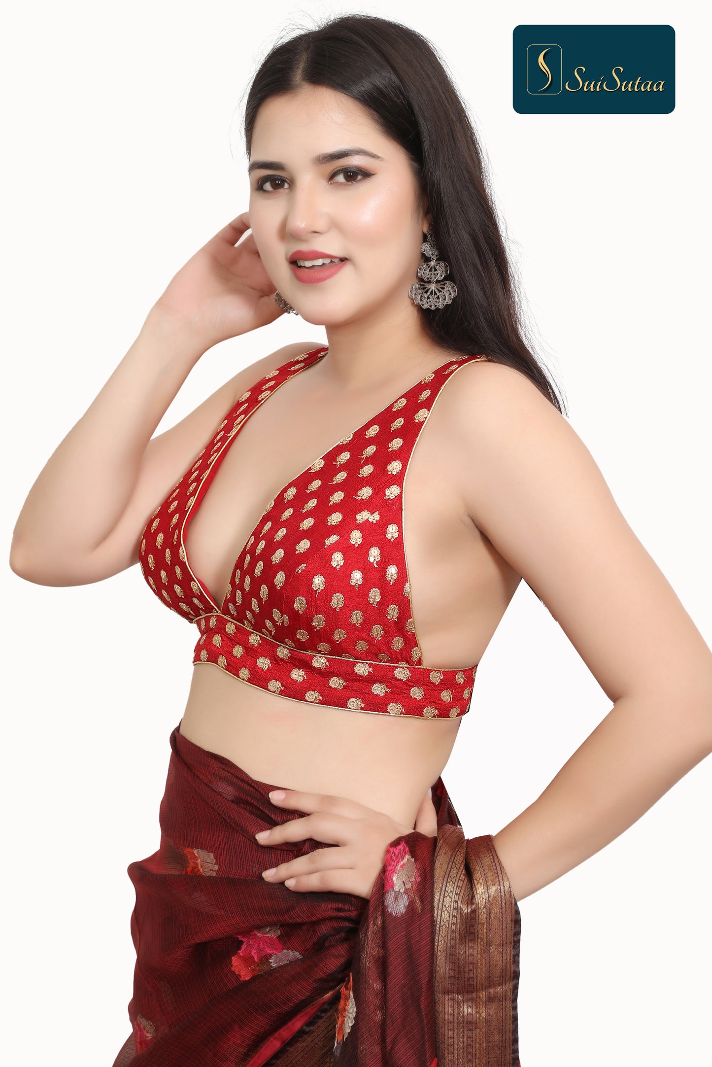 Sleeveless blouse