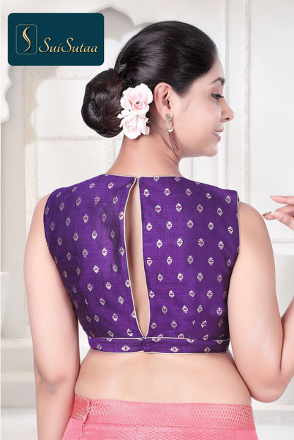 Raw Silk Blouse