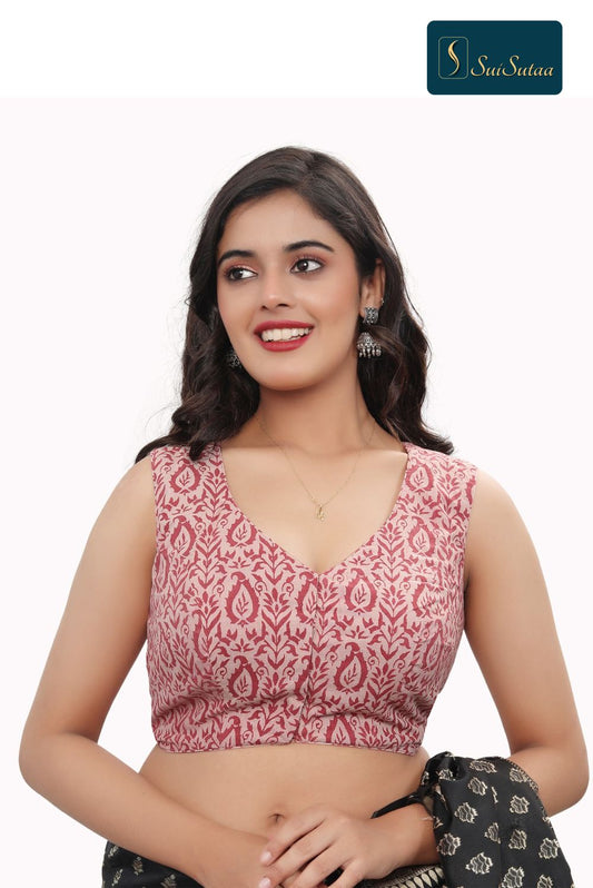 Sleeveless blouse