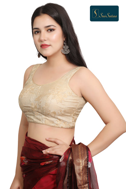 Sleeveless blouse