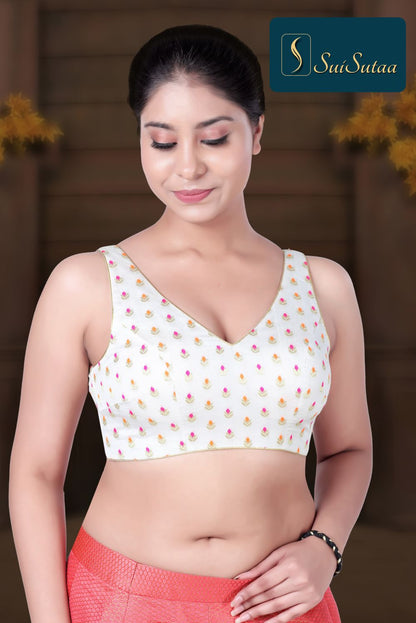 Chanderi Silk Blouse
