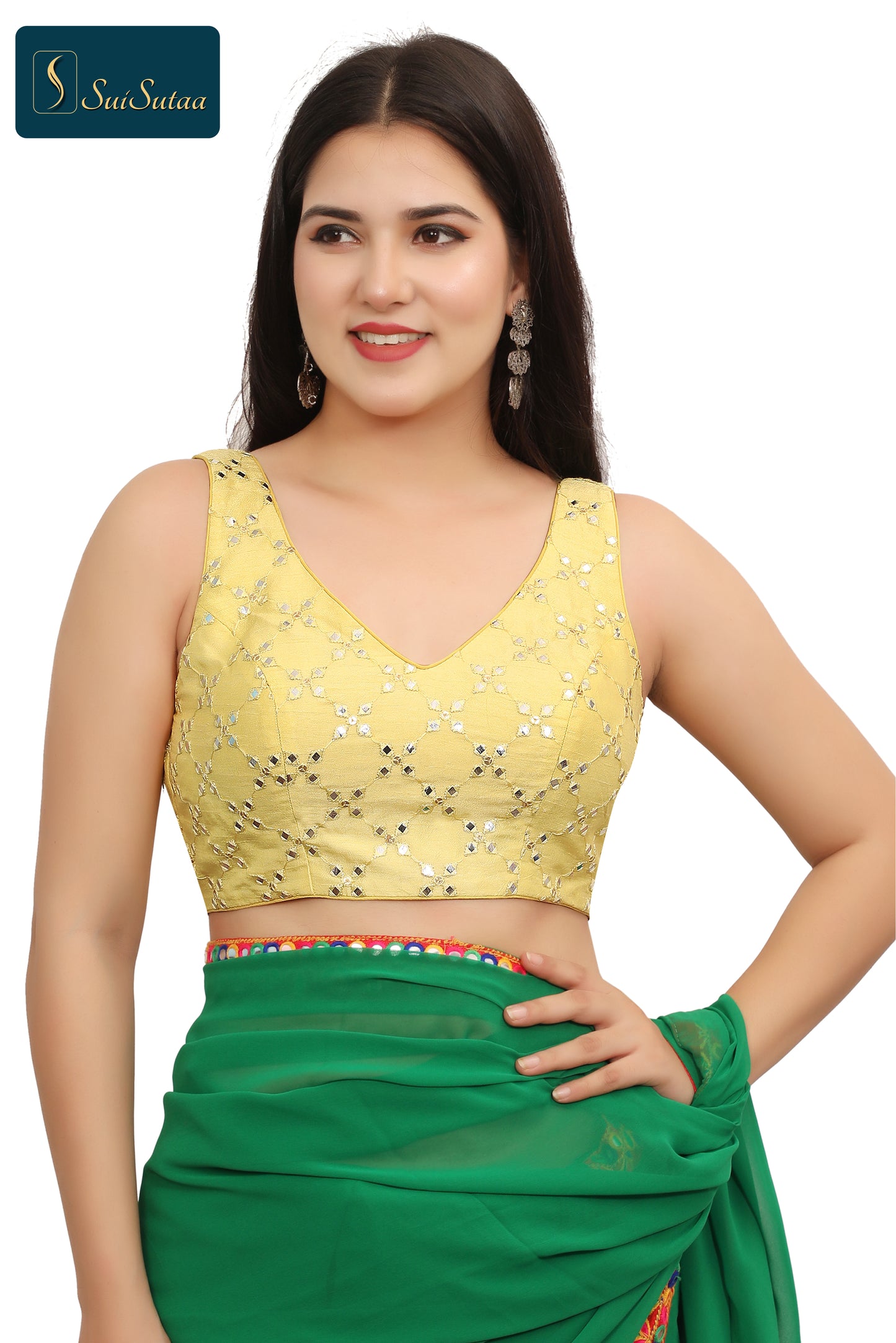 Sleeveless blouse