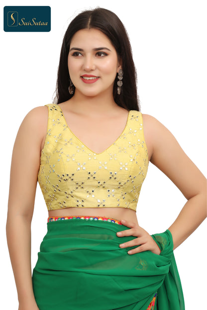 Sleeveless blouse