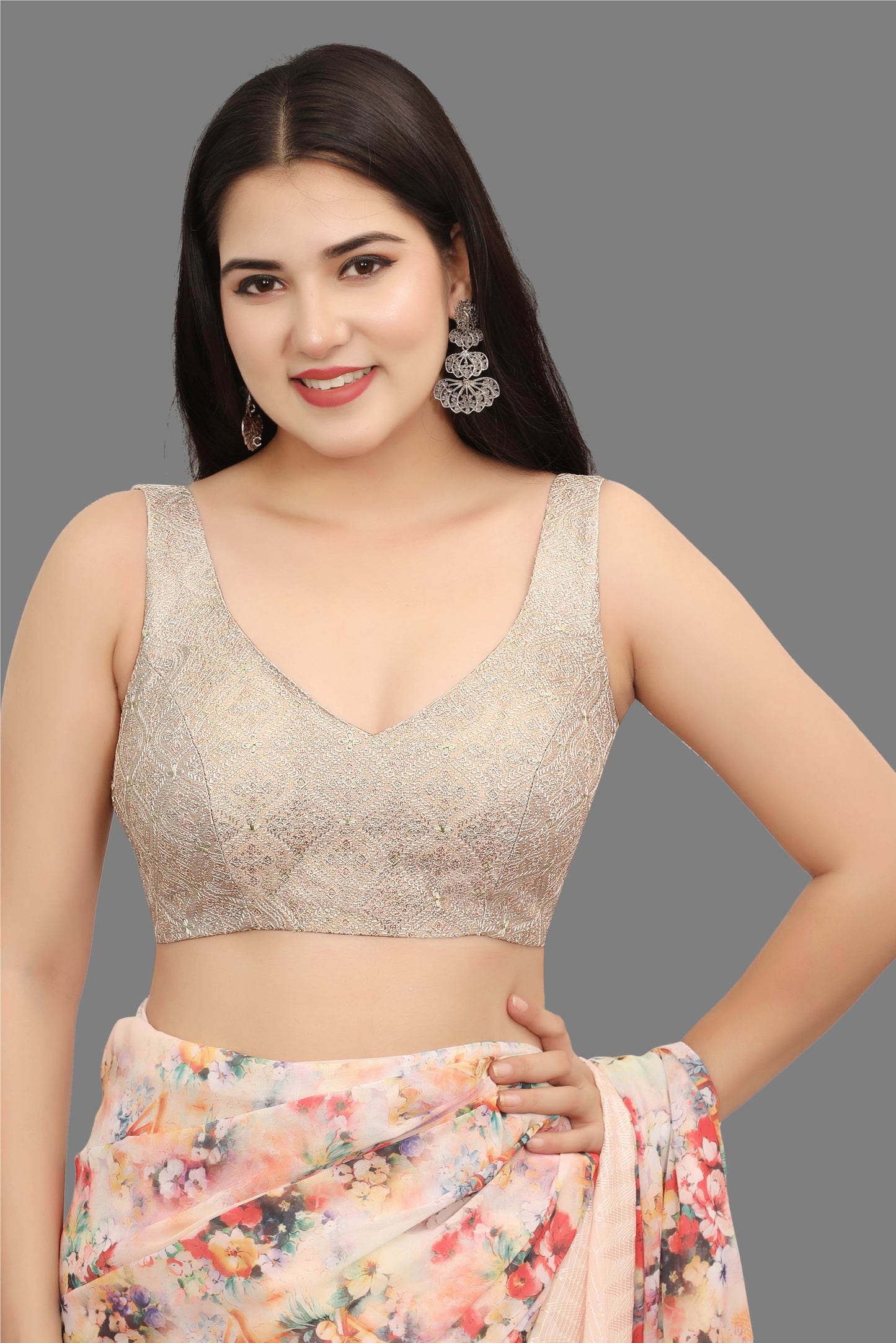 Sleeveless blouse