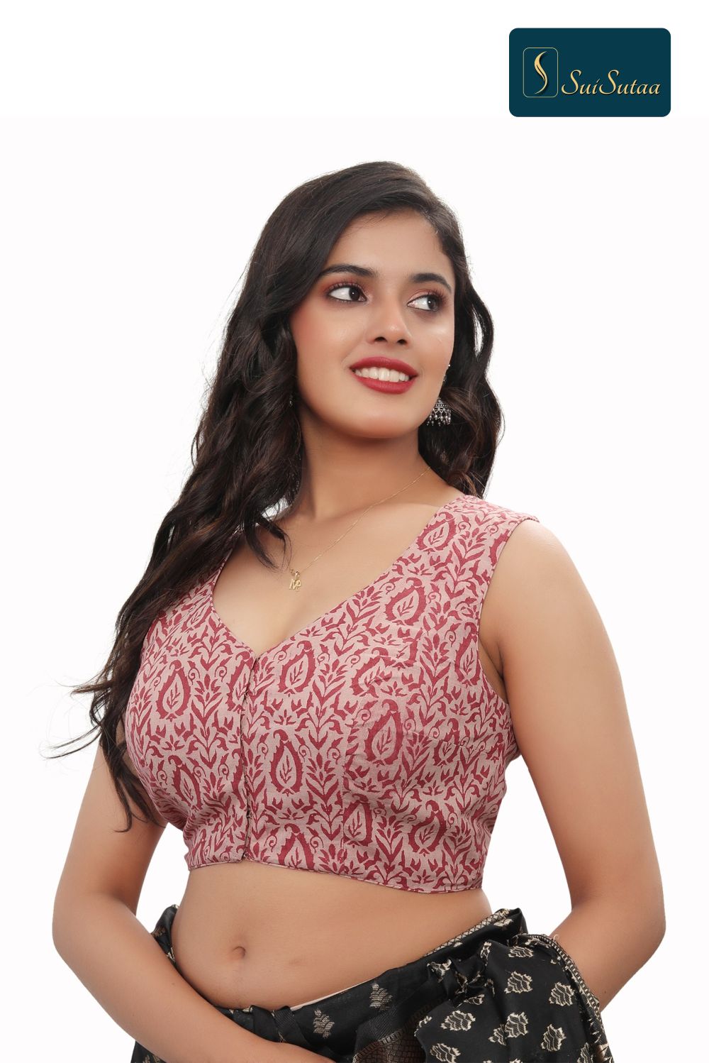 Sleeveless blouse