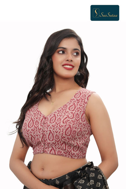 Sleeveless blouse