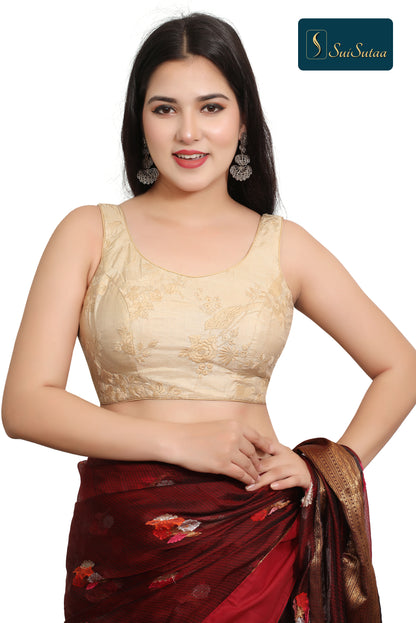 Sleeveless blouse