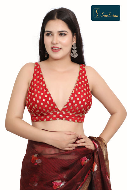 Sleeveless blouse