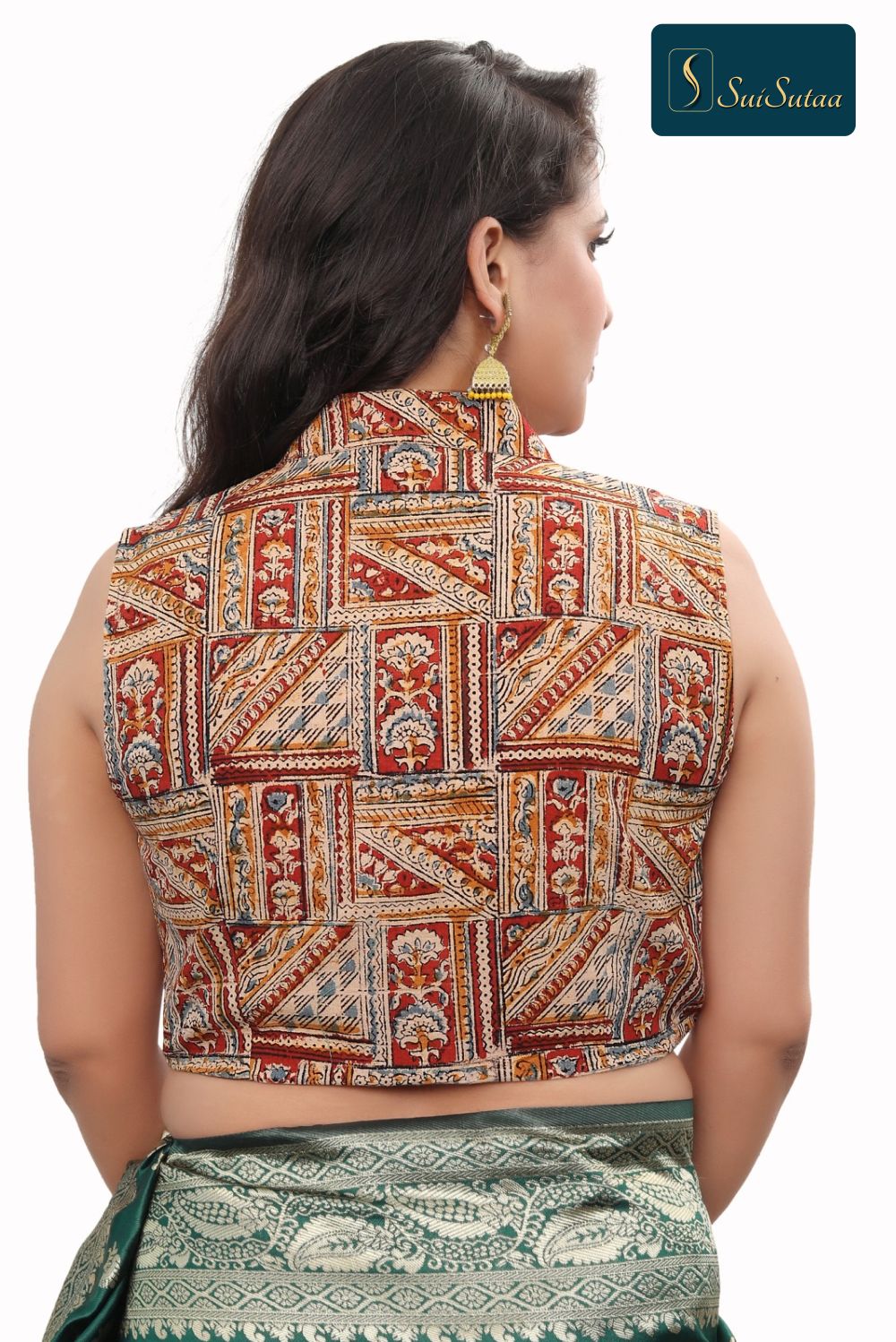 Sleeveless blouse