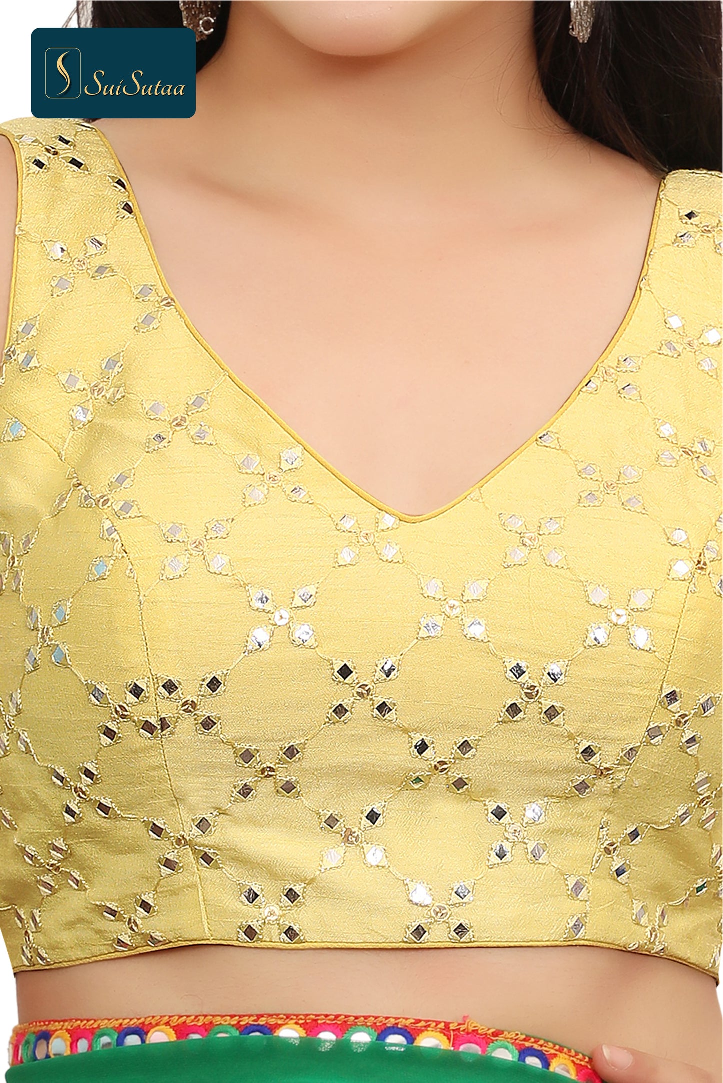 Sleeveless blouse