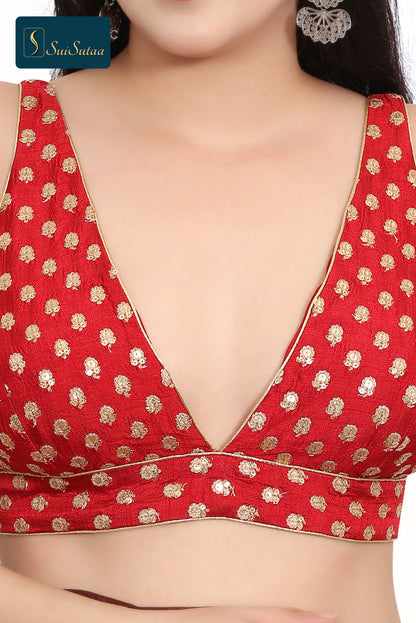 Sleeveless blouse