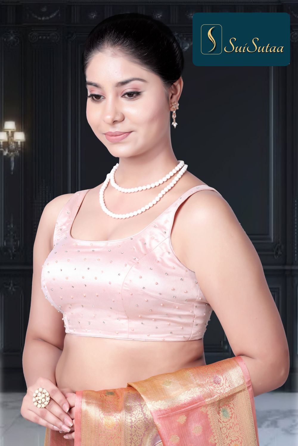 Sleeveless blouse