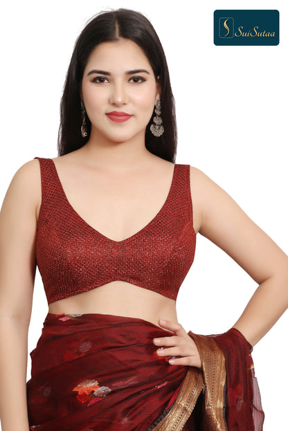 Sleeveless blouse