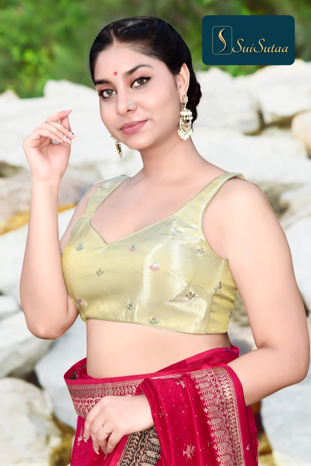 Sleeveless Blouse
