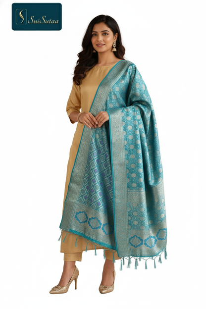 Pethani silk Dupatta