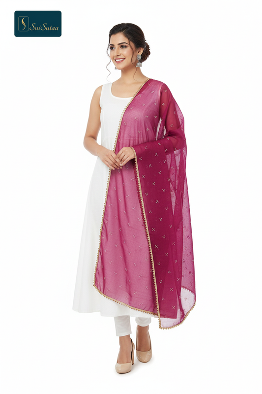 Net Dupatta