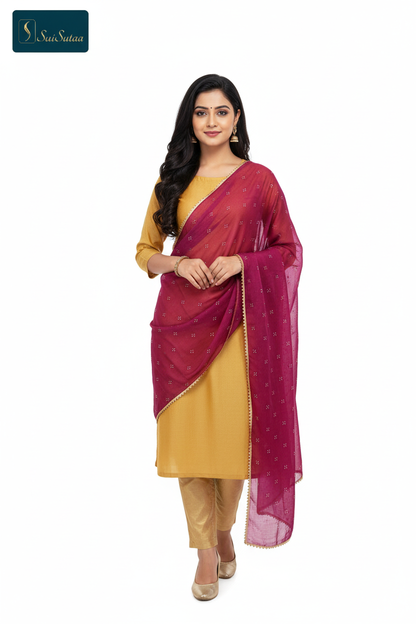 Organza, Thousand Butti Dupatta