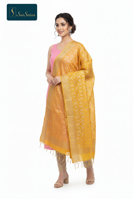 Banarasi silk Dupatta
