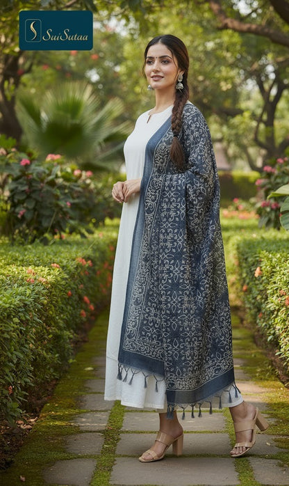 Tasser silk Dupatta